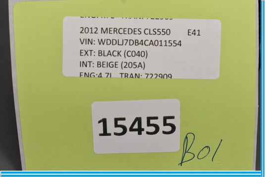 12-18 Mercedes CLS550 W218 Headlight Headlamp Control Switch Oem