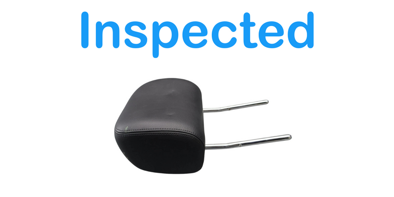 Load image into Gallery viewer, 12-15 Audi A6 A7 Quattro Front Right Side Seat Headrest Head Rest Black Oem
