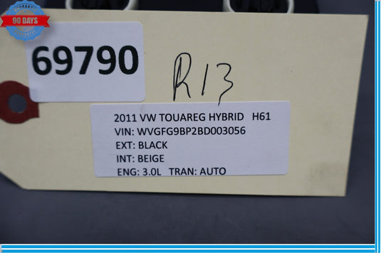 11-14 Volkswagen VW Touareg Rear Right Side Door Window Control Module Unit Oem