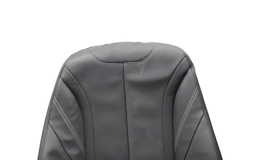 14-16 BMW 428i Front Right Passenger Side Upper Seat Cover Cushion Black Oem