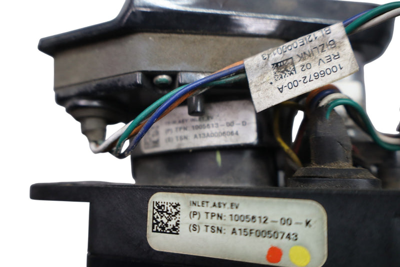 Load image into Gallery viewer, 12-16 Tesla Model S Battery Charging Charger Inlet Port W/ Wiring Harness Oem
