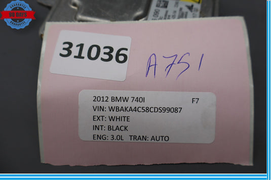 09-15 BMW 740i 740Li 750i Xenon Headlight Ballast Control Module Unit Oem