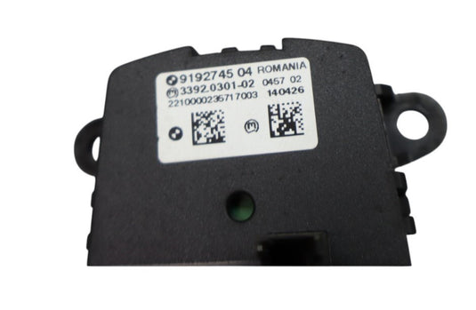 11-16 BMW 528i 535i GT xDriver Headlight Fog Light Control Switch Panel Oem