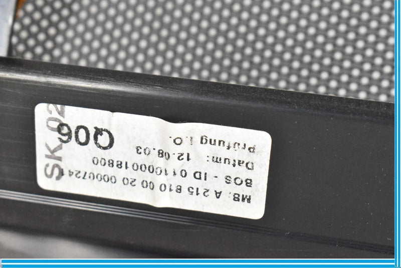Load image into Gallery viewer, 00-06 Mercedes CL500 W215 CL600 Rear Sunshade Roller Blind Motor 2158100020 Oem
