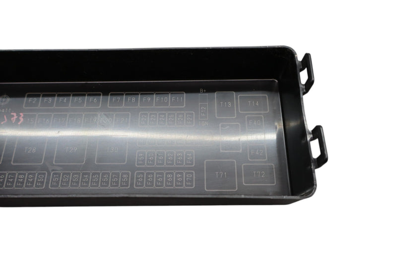 Load image into Gallery viewer, 14-17 Maserati Ghibli Rear Trunk Fuse Box Lid Cover Black 7271381830 Oem
