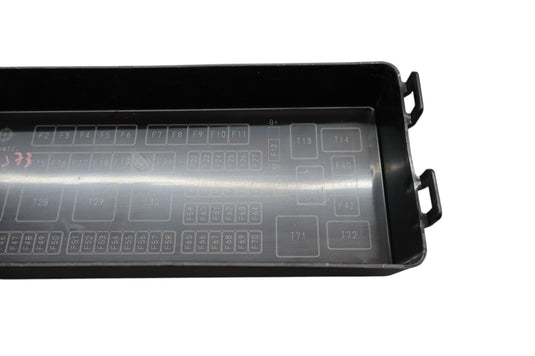 14-17 Maserati Ghibli Rear Trunk Fuse Box Lid Cover Black 7271381830 Oem
