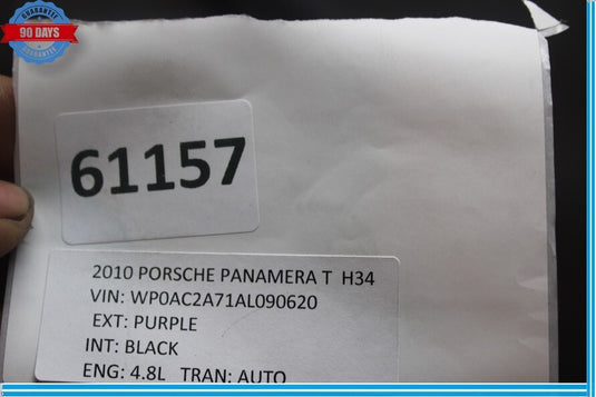 10-16 Porsche Panamera 970 Turbo S GTS Front Left Side Door Window Regulator Oem