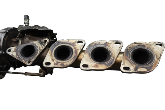 11-20 Mercedes GL550 M278 Right Side Turbocharger Turbo Charger Manifold Oem