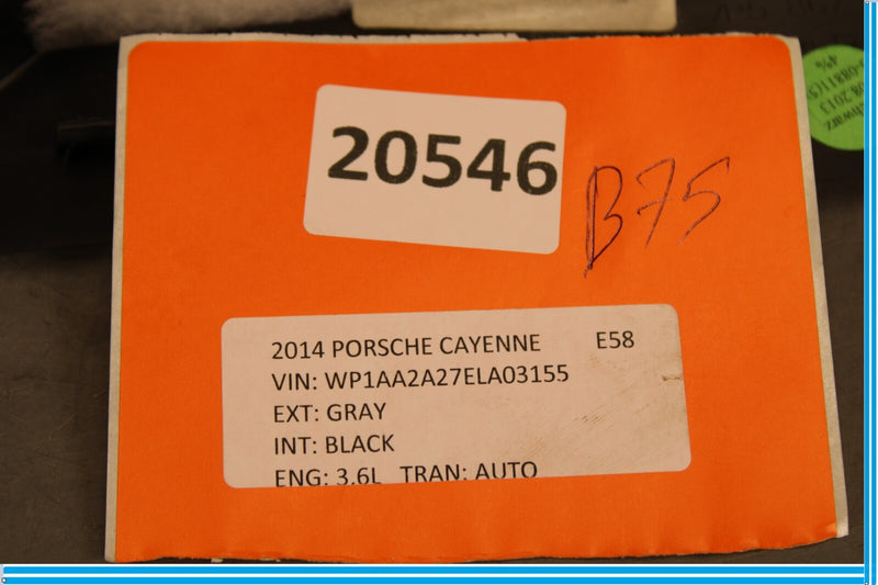 Load image into Gallery viewer, 11-18 Porsche Cayenne Rear Left Driver Side Door Upper D Pillar Trim Oem
