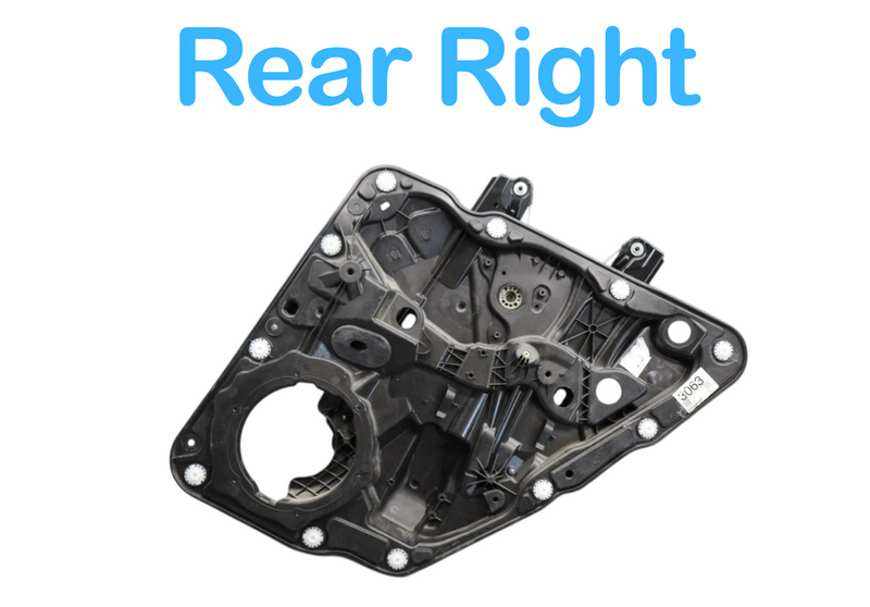 Load image into Gallery viewer, 11-18 Volkswagen VW Touareg Rear Right Side Door Window Regulator Panel Oem
