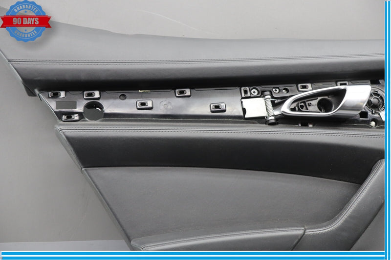 Load image into Gallery viewer, 10-16 Porsche Panamera Rear Left Driver Side Interior Door Panel Cover Black Oem
