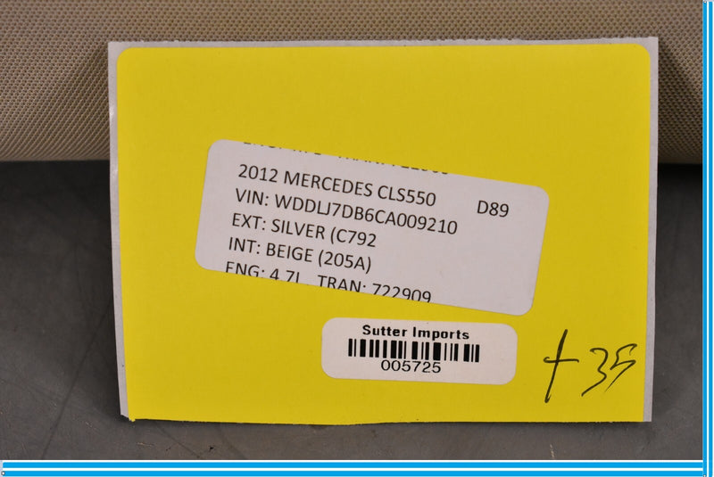 Load image into Gallery viewer, 12-14 Mercedes CLS550 CLS63 W218 Front Left Side A-Pillar Trim Cover Oem
