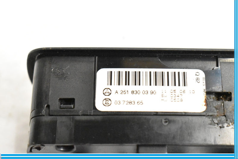Load image into Gallery viewer, 06-12 Mercedes X164 GL450 ML350 Driver Master Window Control Switch Cover Black
