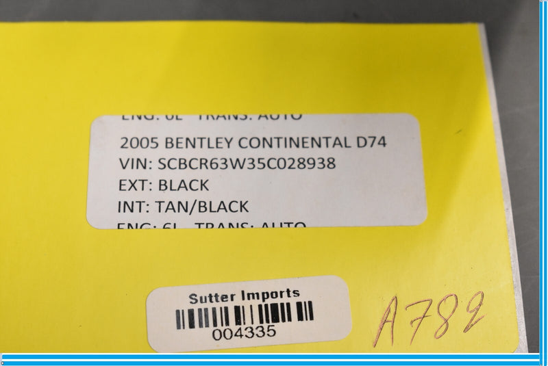Load image into Gallery viewer, 04-12 Bentley Continental Fuse Box Holder Relay Junction Oem
