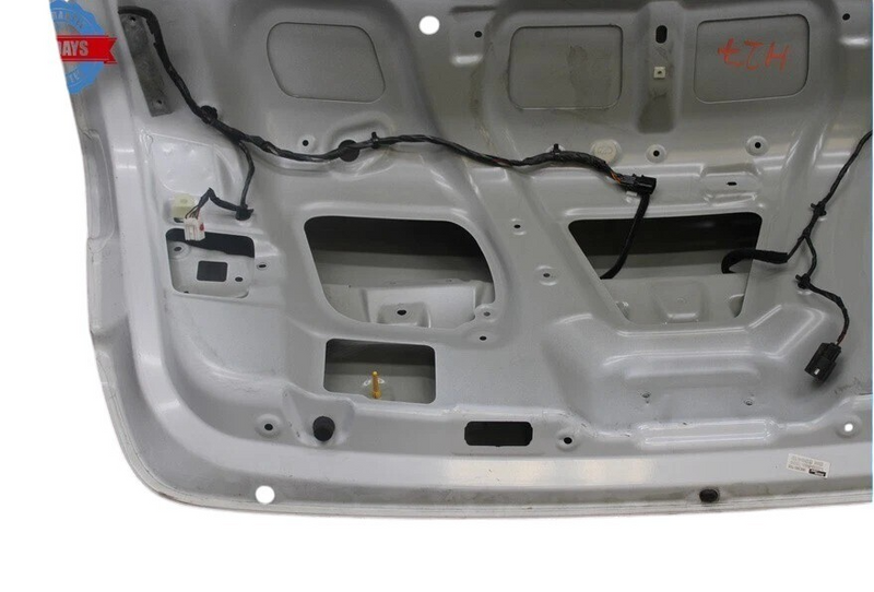 Load image into Gallery viewer, 15-16 Hyundai Genesis Rear Trunk Lid Deck Shell Panel White 69200-B1020 OEM
