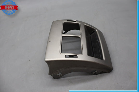 09-11 Jaguar XF XFR Rear Center Console Trim Panel Vent Storage Trim Oem
