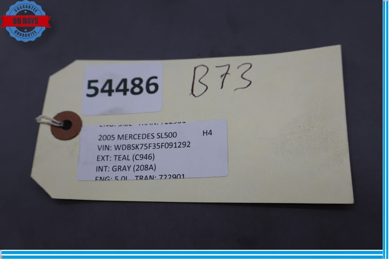 Load image into Gallery viewer, 94-12 Mercedes R230 SL500 SL600 Left Driver Exhaust Muffler Tip Chrome Oem
