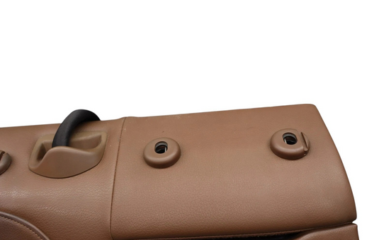 13-18 Audi A6 Rear Right Passenger Seat Top Upper Cushion  W/Armrest Brown Oem