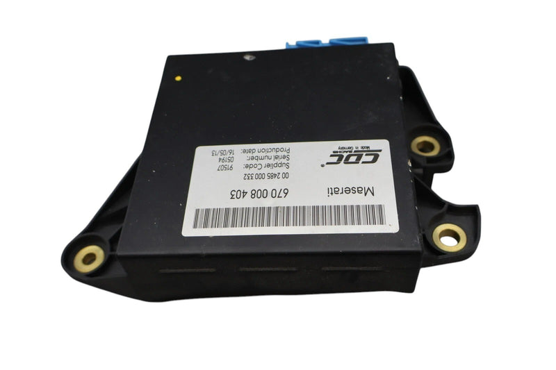 Load image into Gallery viewer, 14-15 Maserati Quattroporte ECU Suspension Control Module Unit 670008403 Oem
