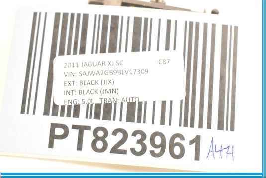 10-13 Jaguar X351 XJ Front Right Passenger Seat Picnic Tray Latch Black Oem