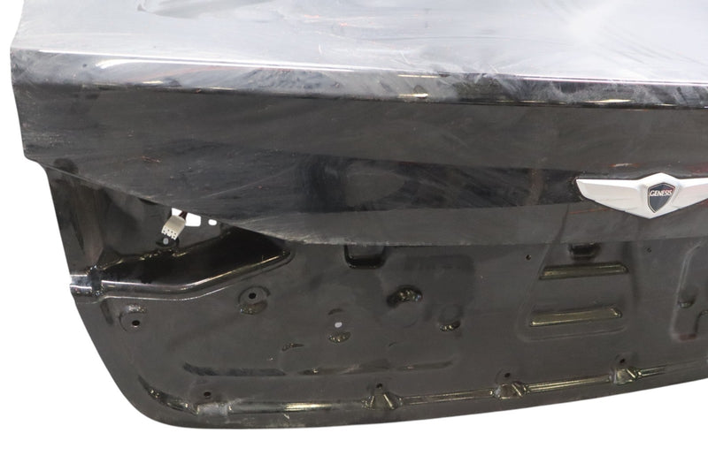 Load image into Gallery viewer, 15-16 Hyundai Genesis Rear Trunk Lid Panel Assembly Black 69200-B1020 OEM
