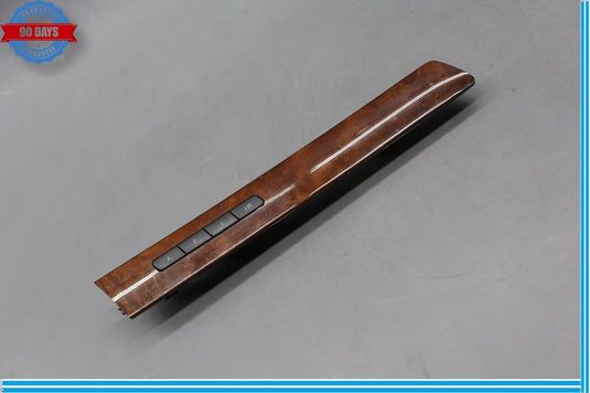 11-17 Volkswagen Touareg Front Left Driver Side Door Trim Panel Wood Oem