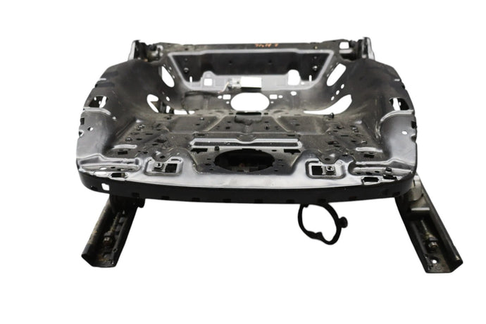 11-17 Volkswagen VW Touareg Front Right Lower Seat Track Rail Frame W/ Motor Oem