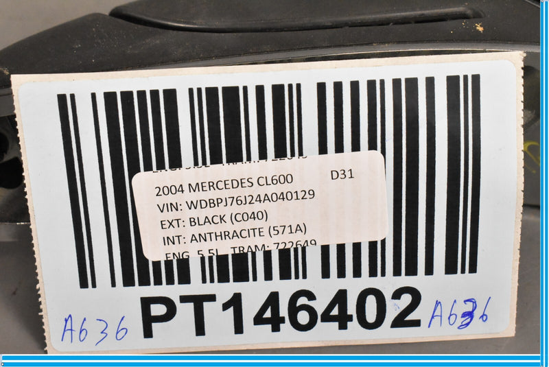 Load image into Gallery viewer, 00-06 Mercedes CL500 CL600 W215 Front Right Seat Upper Belt Trim 2159182630 Oem
