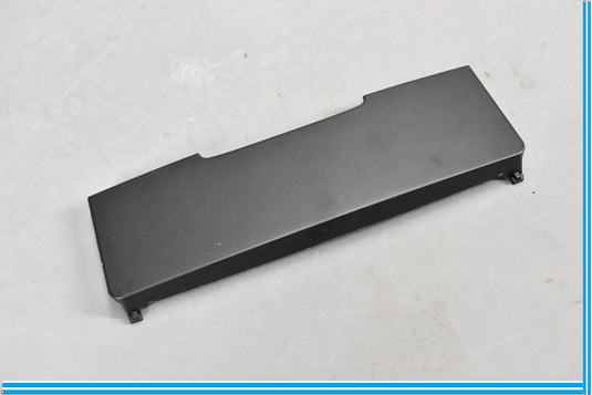 09-17 Audi A4 Wagon Rear Center Console Trim Blank Cover Panel Black Oem