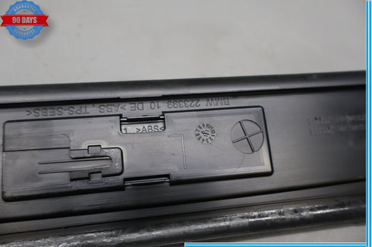 09-15 BMW 750Li F01 F02 Rear Left Driver Side Door Sill Scuff Plate Trim Oem