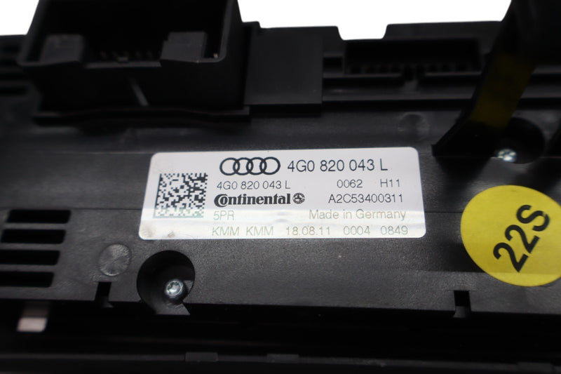 Load image into Gallery viewer, 12-18 Audi A7 Front Dash AC Heater Climate Temperature Control Switch Oem
