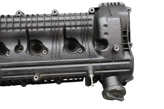 12-16 Hyundai Equus Sig Left Driver Side Engine Valve Cover Black Oem