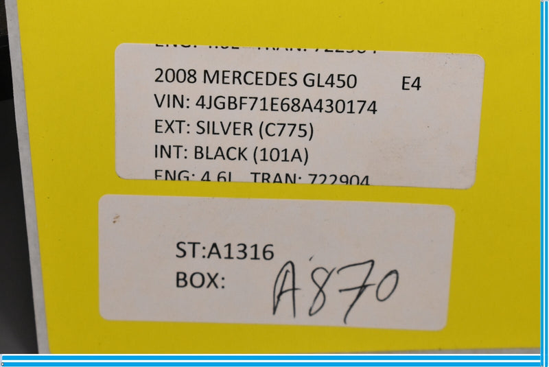 Load image into Gallery viewer, 07-12 Mercedes GL450 GL550 X164 Front Left Side Speaker Door Mirror Cover  Oem
