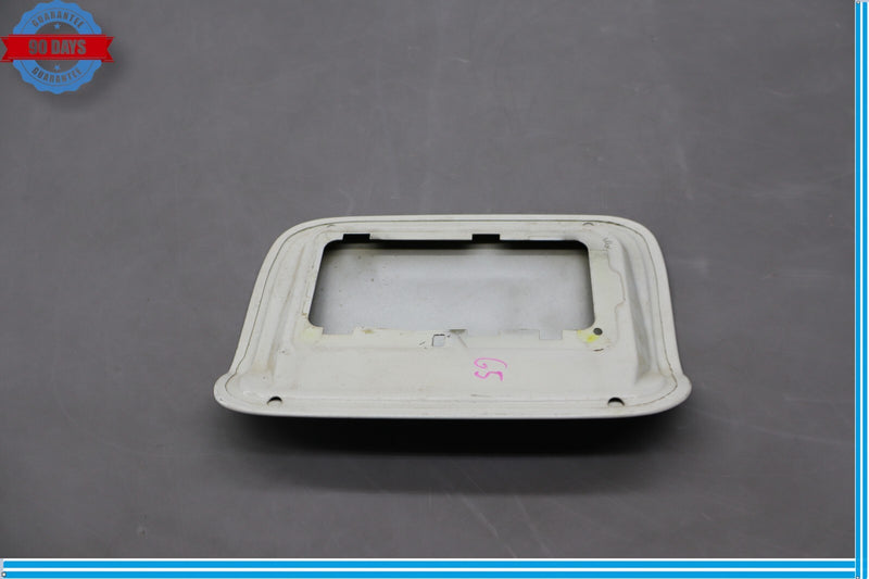 Load image into Gallery viewer, 09-15 BMW 740i 740Li 750i Fuel Tank Door Lid Trim White 51177198167 Oem
