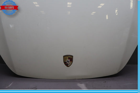 11-14 Porsche Cayenne 958 S Hood Panel Shell Assembly White Oem