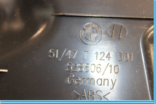 07-13 BMW 328i Convertible Rear Trunk Luggage Sill Scuff Trim Cover Oem