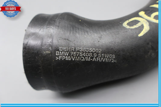 08-19 BMW 535i 750Li Right Air Intake Duct Intercooler Tube Upper Hose Oem