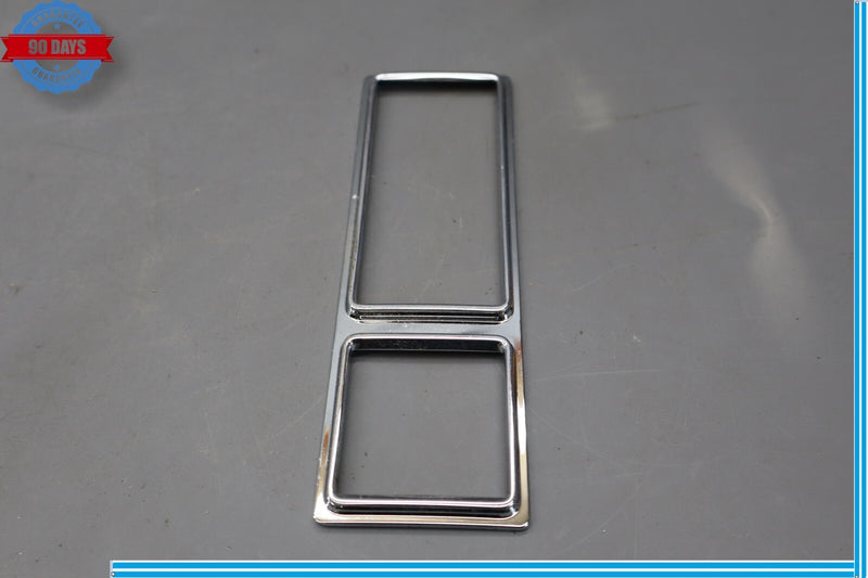 Load image into Gallery viewer, 03-10 Bentley Continental Left Driver Window Switch Trim Bezel Chrome Oem
