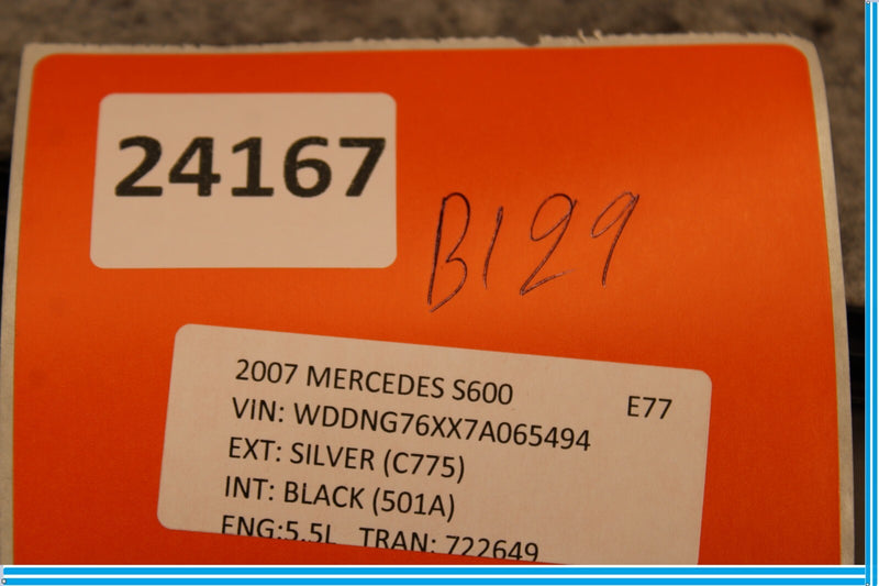 Load image into Gallery viewer, 07-13 Mercedes S550 S400 S600 Right Interior Dashboard Dash Trim Cover Black Oem
