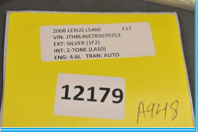 Load image into Gallery viewer, 07-09 Lexus LS460 Rear Trunk Fuse Relay Junction Box Module Oem
