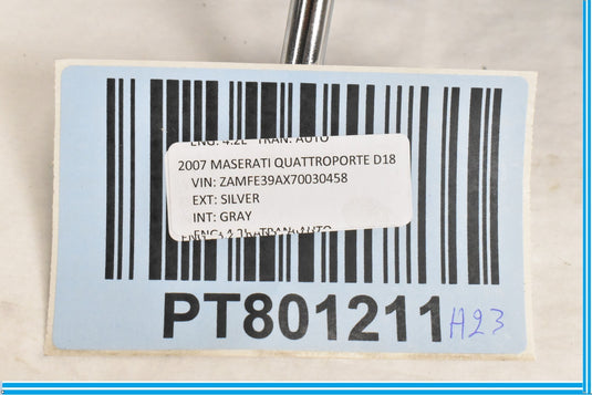 04-08 Maserati Quattroporte Front Seat Headrest Head Rest Gray Oem