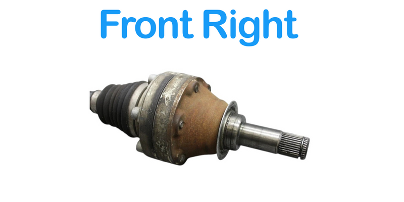 Load image into Gallery viewer, 11-17 Volkswagen Touareg Front Right Side Axle CV Shaft Axleshaft 7P0407271 Oem

