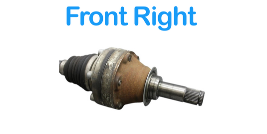 11-17 Volkswagen Touareg Front Right Side Axle CV Shaft Axleshaft 7P0407271 Oem