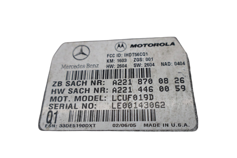Load image into Gallery viewer, 03-14 Mercedes CLK350 CLK55 AMG Voice Communication Control Module Unit Oem
