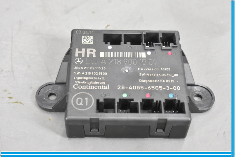 Load image into Gallery viewer, 08-14 Mercedes CLS550 W218 Rear Right Passenger Side Door Control Module Oem
