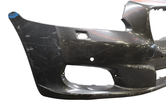 10-15 Jaguar X351 XJL XJ XJR Front Bumper Cover Panel Black AW9317B971BA OEM