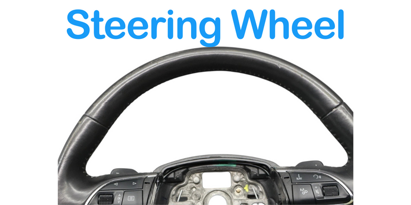 Load image into Gallery viewer, 11-18 Audi A8 Quattro S8 4-Spoke Steering Wheel Leather W/ Padel Shifter Oem
