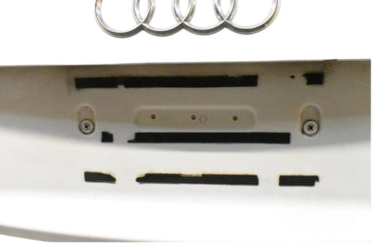 08-16 Audi A5 Quattro Coupe Rear Trunk Deck Lid Hatch Trim Cover Panel White OEM