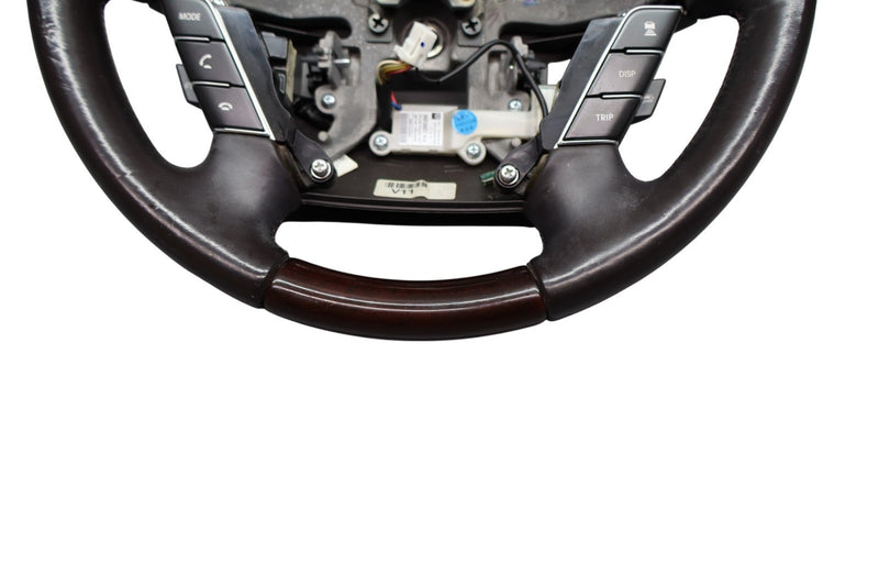 Load image into Gallery viewer, 11-13 Hyundai Equus Front Steering Wheel Black Leather 56100-3N200 OEM
