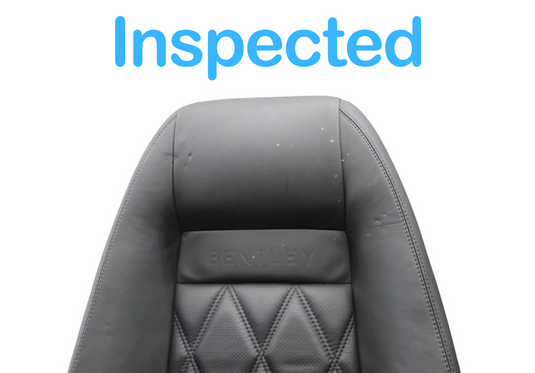 03-10 Bentley Continental GT Rear Left Driver Side Top Upper Seat Cushion Oem